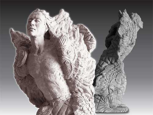 Algoma Sculptor Earns Cultural Patriot Award and Global Recognition for “Dadaleus”