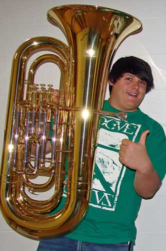Miller Family Music Education Scholarship Awarded to College Bound Gibraltar High Tuba Player