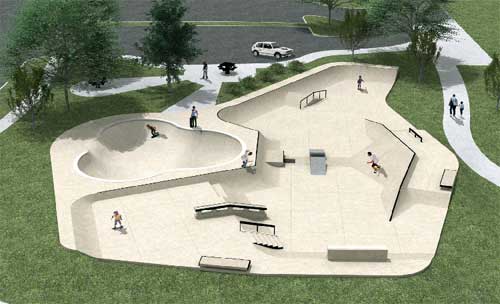 Sturgeon Bay Skatepark Initiative Unveils Skatepark Design