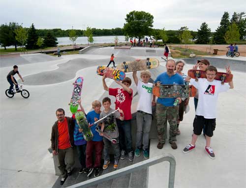 Sturgeon Bay Skatepark Kids ‘Stick that Trick’ Halfway to Fundraising Goal!