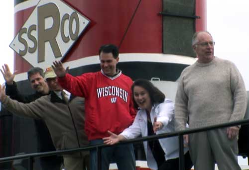 VIDEO: Gov. Walker & Stephanie Klett Speak on 2012 Tourism at Door County Maritime Museum