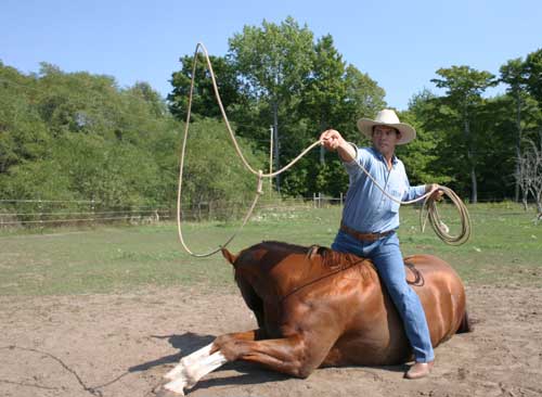 Chewy’s One-day Horsemanship & Roping Workshop for Horse and Rider, July 27 & Aug. 17
